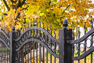 Improve the Appearance of Your Wrought Iron Fence!