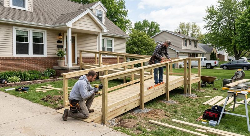 Accessible Ramp Construction in Kansas City, KS