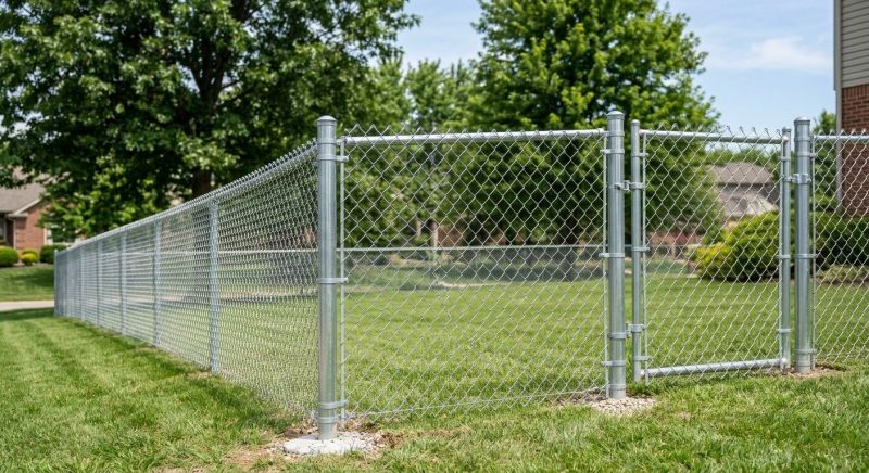 Chain Link Gate Installation in Roseville, CA