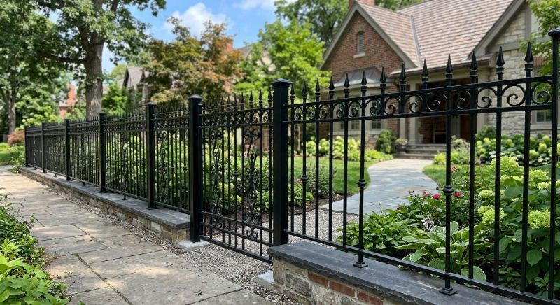 Iron Fence Installation in Alpharetta, GA
