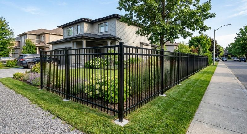 Metal Fence Installation in Alpharetta, GA