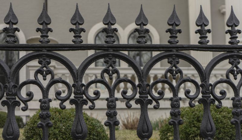 Products For Wrought Iron Fence Repairs in use