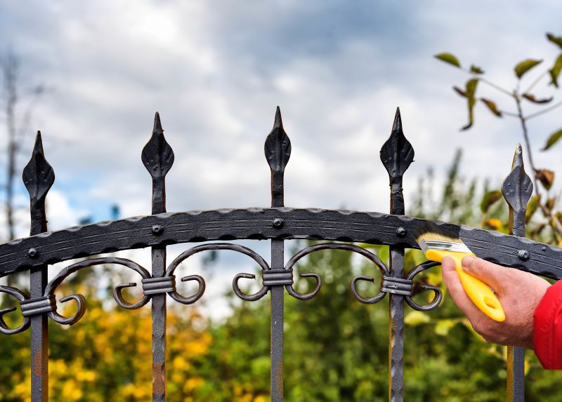 Wrought Iron Fence Repair Process